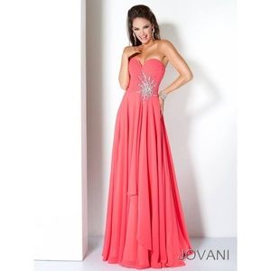 Jovani Coral Gown